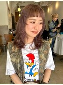 デザインカラー/ハイトーン/似合わせカット/大人ガーリー