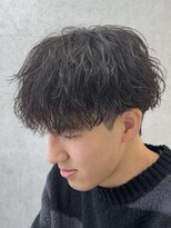 ビカムメンズヘアー 栄店(become men's hair)&nbsp;縦落ちツイストスパイラルパーマ／名古屋／栄