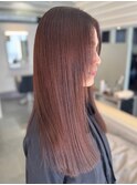 ナチュラル艶ストレート