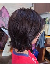 ヘアーファクトリーメロウ(Hair factory Mellow)&nbsp;レイヤーボブスタイル