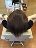 カット、カラー、ツヤツヤ効果1ヶ月のトリートメント　めちゃめちゃお得！