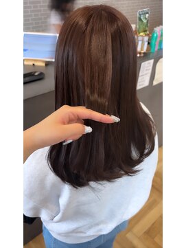 ヘアルーム クオーレ(hair room Cuore) lavender brown