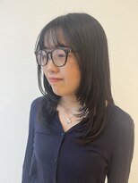サラビューティーサイト 九大学研都市店(SARA Beauty Sight) レイヤースタイル/グレージュ/10代20代30代