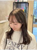 Lomalia表参道ナチュラルオリーブグレージュケアカラー
