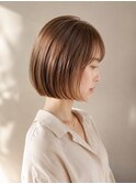 まとまりの良い大人ボブ