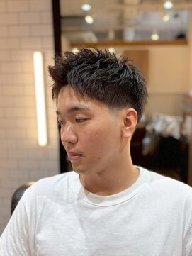 ジェントル(GENTLE) 好印象をつくる 束感フェードショート