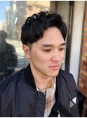 アップバング／メンズ／マッサージ／眉毛