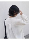 ダークアッシュ×ナチュラルショート