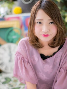 カバーヘア イヴ 戸頭店(COVER HAIR EVE) *EVE戸頭sやわらか質感◎くせ毛風ワンカールb