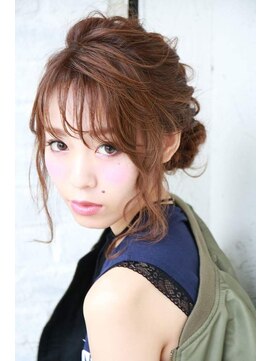 クレッセント ベイ(Crescent Bay) ヘアアレンジ/ルーズ　二次会/ブライダル/個性的　パーティー