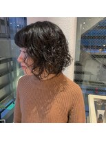 テラスヘア 新潟駅南(TERRACE hair)&nbsp;くるくるパーマボブ