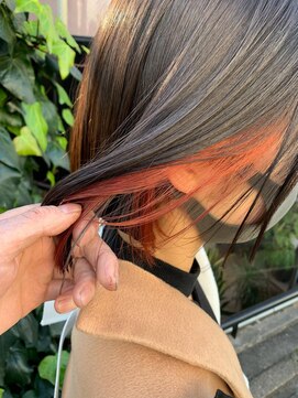 アクト(ACT) レイヤーカットイヤリングカラーインナーカラーケアブリーチ
