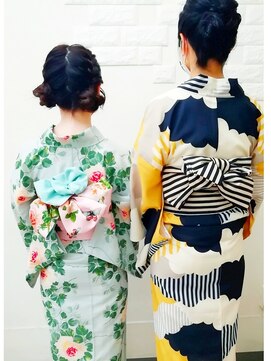 ヘアーメイク ティアラ(Hair make Tiara) 浴衣ヘア☆+゜