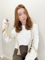 マリアバイアフロート(Maria by AFLOAT)&nbsp;【山田】センターパートラフレイヤーカールセミディ