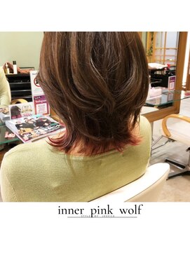 アパルトメント ジェシカ(l'appartement de Jessica) こっそり可愛いインナーピンク