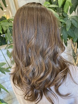 ジェービーヘア 稲毛(jb hair) 大人可愛いカーキベージュ