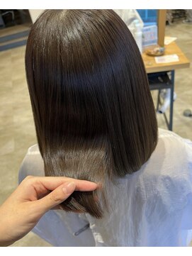ヘアーエスクールステラ(hair S.COEUR stella) 艶髪ヘア/ナチュラルボブ/うるツヤストレート