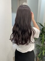 トゥーリ 薬院店(tuuli)&nbsp;tuuli miyu ナチュラルバイオレットグラデヘア/20代30代40代50代