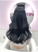 韓国風ブルーブラック