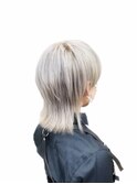 *中性ウルフ*マッシュ×ホワイトブロンド