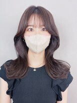 アイティーバイアルバム 北千住店(IT by ALBUM)&nbsp;ラベンダーアッシュくびれヘア_大人ガーリープリカール_ba416832