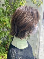 リアン 徳重店(Rian)&nbsp;ミディアム×グレージュカラー