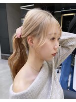 ロンドアヴァントゥス 池袋(Lond aventus)&nbsp;韓国レイヤー/韓国風/ボブ/髪質改善/黒髪/ブリーチなし〔池袋〕