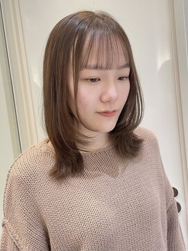 ジアン(GIEN) ミディアム 顔周りレイヤー @吉元