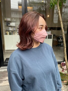 ナップヘアー NAP hair 【春色】ピンクブラウン