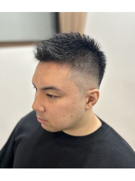 ケースタイルヘアスタジオ  虎ノ門店(K-STYLE HAIR STUDIO) 虎ノ門/メンズショート×フェード<理容室>/神谷町/虎ノ門ヒルズ