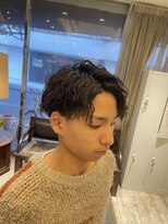 ブロッサム ひばりヶ丘(Blossom)&nbsp;ビジネスカジュアルソフトツイストパーマ/ツーブロック