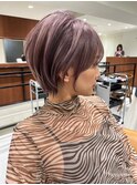 ハイライトバレイヤージュダブルカラーケアプリーチ30代40代