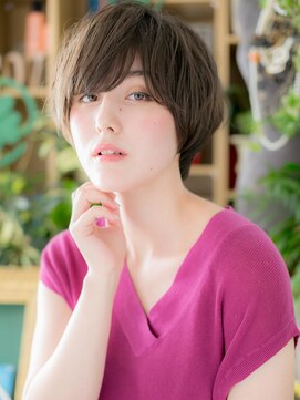 カバーヘア ブリス 志木南口駅前店(COVER HAIR bliss) くすみカラー前下がり小顔ナチュラルマッシュh3志木30代40代50代