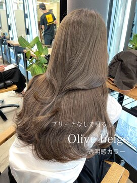 アイシー 表参道(ICY) 大人気明るめミルクティーベージュオリーブベージュグレージュ