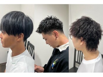 リリー シンジュク(Lilly)の写真/骨格/髪質に合わせた【骨格矯正カット】◎セットが楽になる再現性高いメンズスタイルに[メンズカット/新宿]