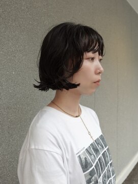 ユルクメゾンシティ 名古屋(JURK MAISON CITY) 【ami style】ニュアンスボブパーマ　ボブカット　ドライパーマ