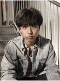 シースルーマッシュウルフ×フェザーパーマ
