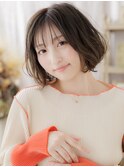 ゆるふわデジタルパーマくせ毛風エアリーボブc7戸田公園20代30代
