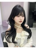 《Kaho》韓国ヘア　レイヤーカット　くびれヘア
