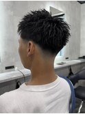スパイキーショート/スキンフェード