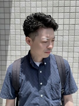 エルパティオ(EL PATIO) ナチュラルフェード×リッジパーマ