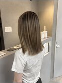バレイヤージュ/ベージュ