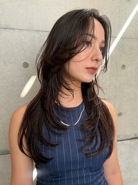 スクリーンギンザメゾン 銀座(SCREEN GINZA MAISON.) くびれヘア/アプリコットオレンジ/夏のヘアアレンジ/銀座