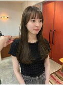 透け感オリーブカラー