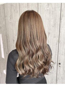 ヘアーリゾートノーブル(Hair Resort Noble) ハイライト×ベージュ