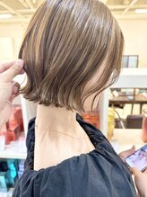 くびれナチュラルボブ【福岡大名Kchiara瀧本】