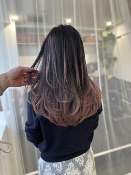 カラ ヘアーサロン(Kala Hair Salon) ハイライトバレイヤージュダブルカラーケアブリーチ20代30代40代