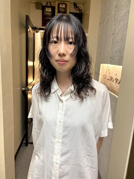 リンネ(Lin'ne) デジタルパーマで作るナチュラルウェーブパーマ