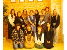 ヘアリゾートハピネス 陽光町の雰囲気(笑顔溢れるスタッフ(^o^)楽しくリラックスできる空間を作ります!)