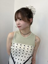 ソーンズ ヨイク(thorns YOIKU)&nbsp;ナチュラルガーリーなお団子×オリーブカラー